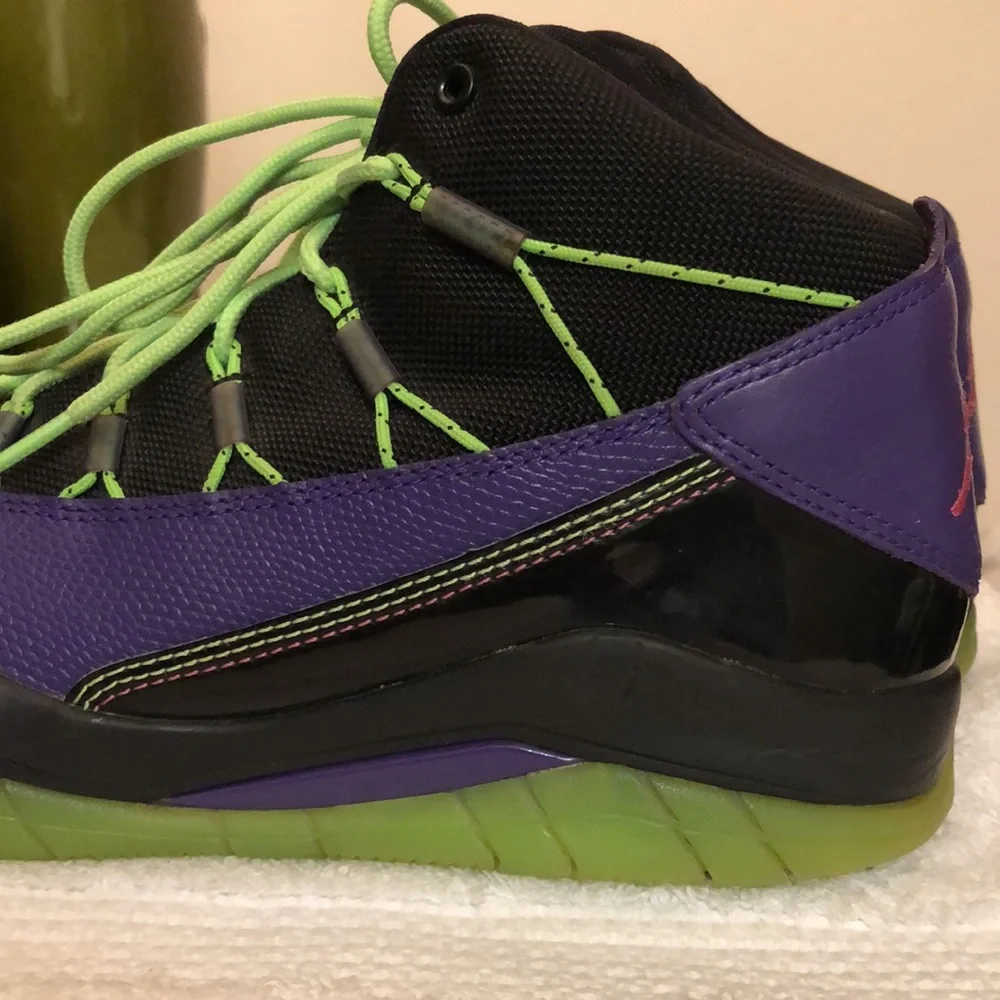 JORDAN PRIME FLIGHT COURT PURPLE BASKETBALL SNEAKERS MENS SIZE 8
